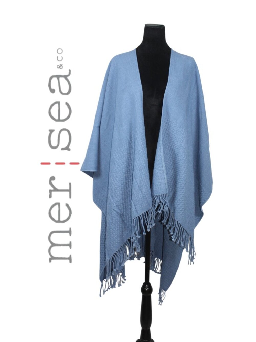 Mer Sea Classic Travel Wrap in Columbia Blue